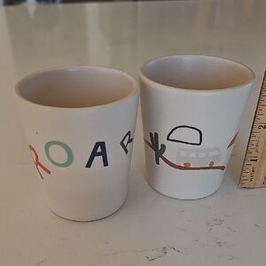 Pillowfort Bamboo Melamine Cups